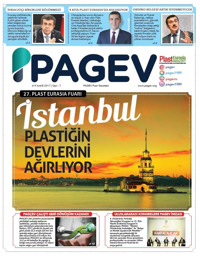 PlastEurasia 2017 PAGEV Fuar Gazetesi Sayı 7